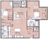 2 Bedroom Luxury Sto Floor Plan